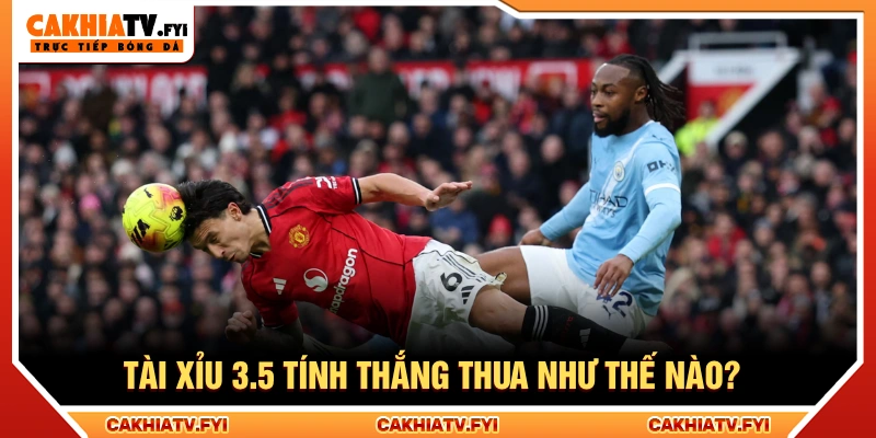 Cách tính tài xỉu 3.5 trái rất đơn giản