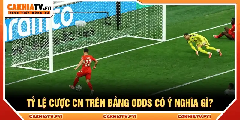 Tỷ lệ cược CN cần được xác định dựa trên ngữ cảnh cụ thể